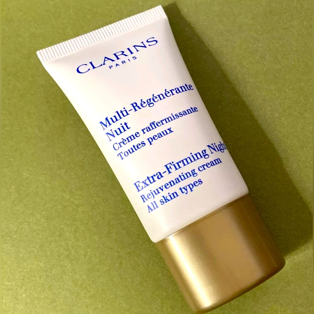 NEW! Clarins Extra-Firming Night Rejuvenating Cream (Deluxe- 0.5 oz / 15 ml